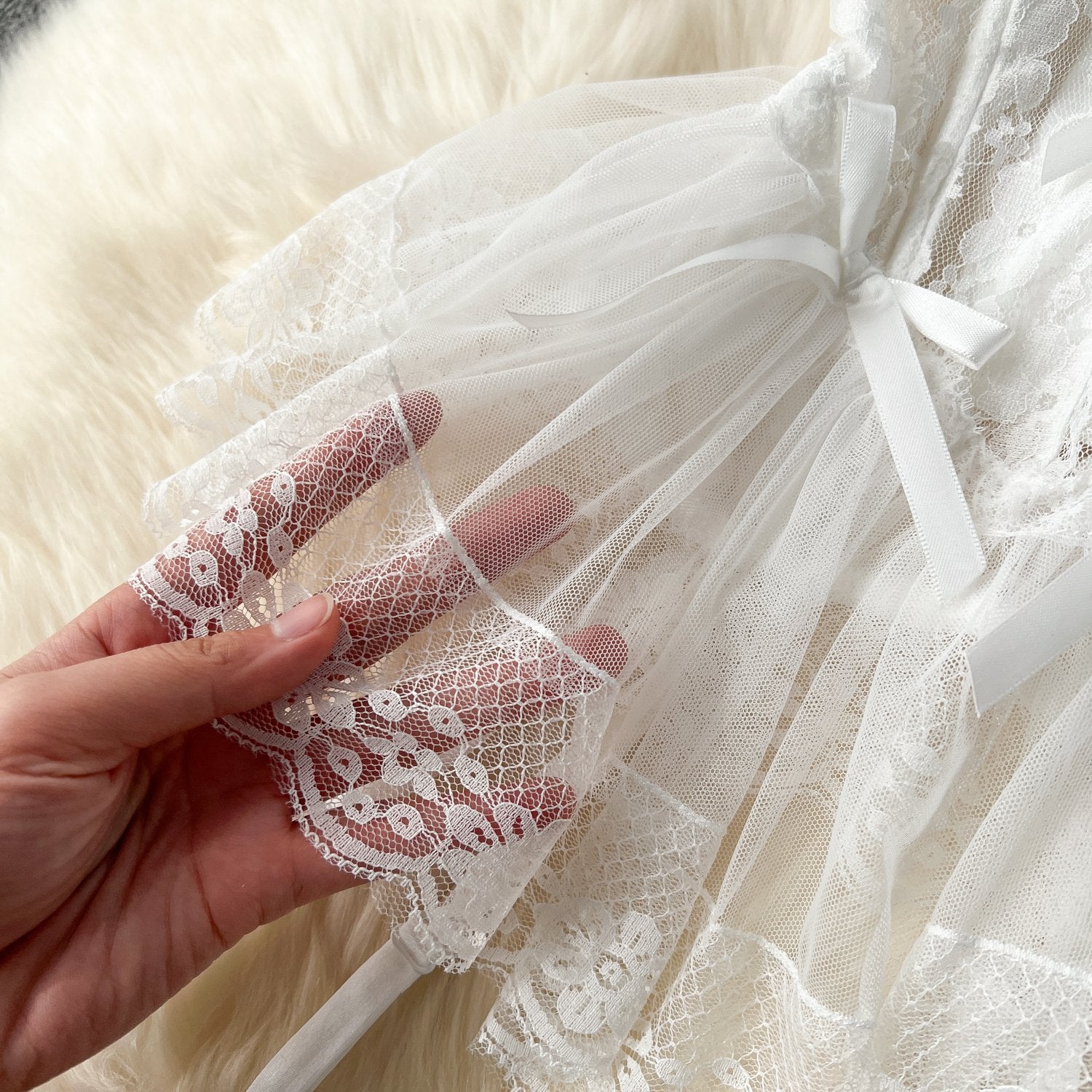 Elegant Lace Corset with Adjustable Straps and Matching Bottoms image 7