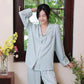 Luxury Redefined: Indulge in Unmatched with Our High-End Satin Silk Pajama Set image 3