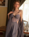 Women’s Silk Satin Nightgown Set without Robe image 0