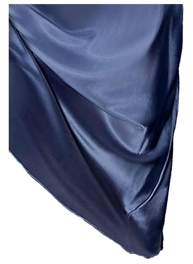 Women's Light Nightdress Halter Style – Breathable and Comfortable Sleeveless Dress for Relaxation and Sleep image 3