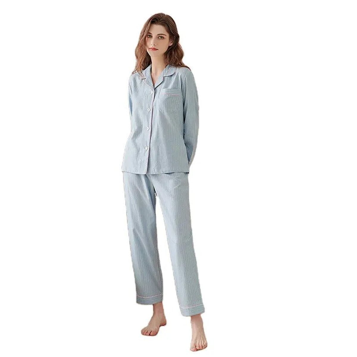Luxury Redefined: Indulge in Unmatched with Our High-End Satin Silk Pajama Set image 0