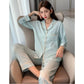 Luxury Redefined: Indulge in Unmatched with Our High-End Satin Silk Pajama Set image 2