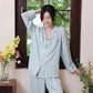 Luxury Redefined: Indulge in Unmatched with Our High-End Satin Silk Pajama Set image 7