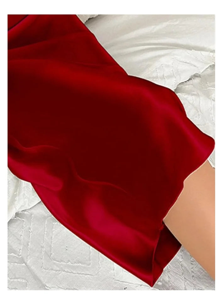 Women's Light Nightdress Halter Style – Breathable and Comfortable Sleeveless Dress for Relaxation and Sleep image 2