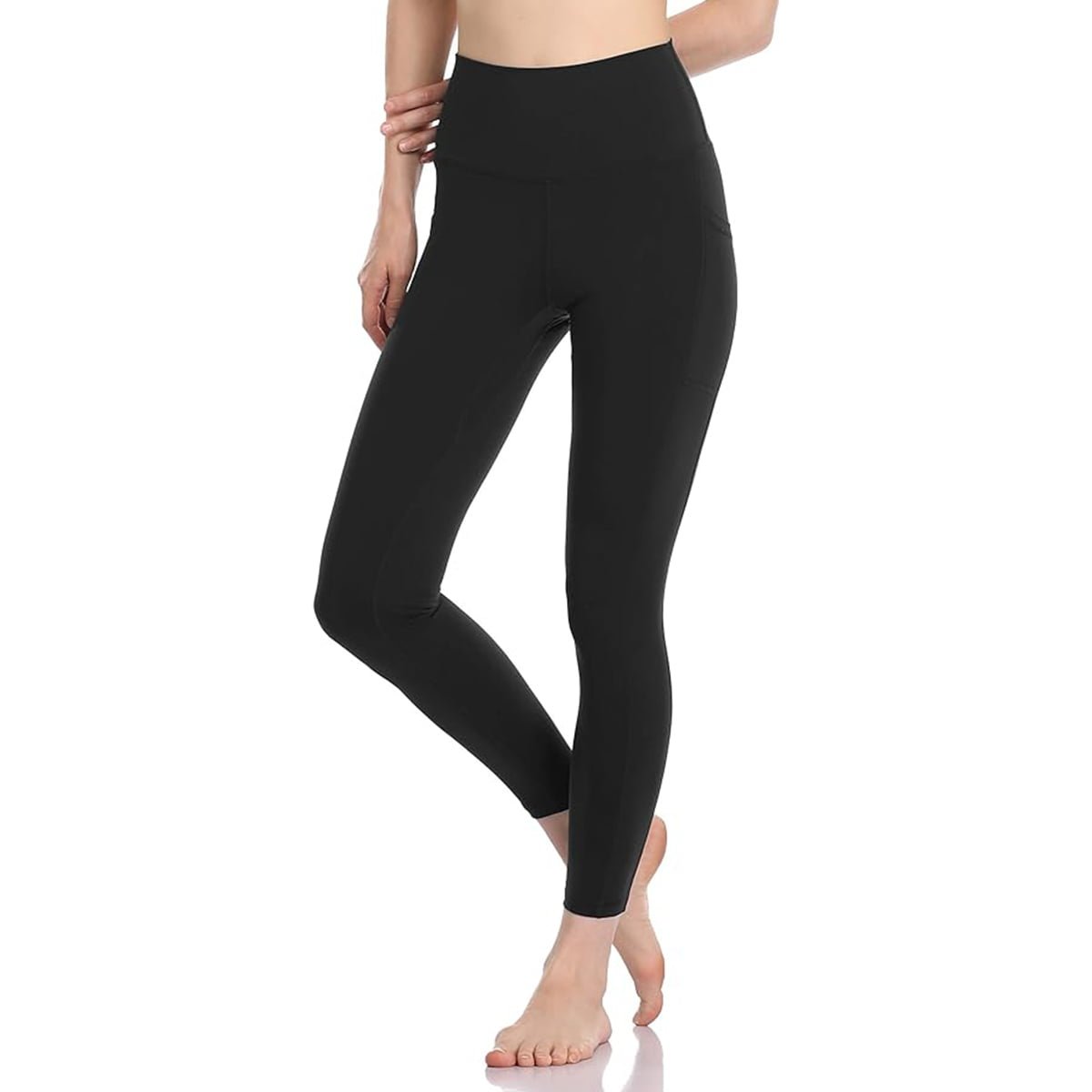 Women's High Waisted Tummy Control Workout Leggings image 4