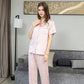 Luxury Redefined: Indulge in with Our High-End Satin Silk Pajama Set image 1