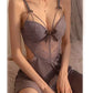 Women’s Silk Satin Nightgown Set without Robe image 1