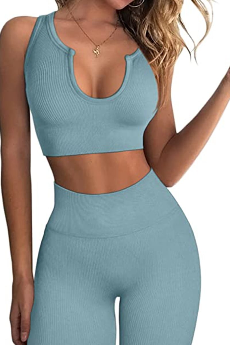 Active Wear Workout Sets Grey image 1