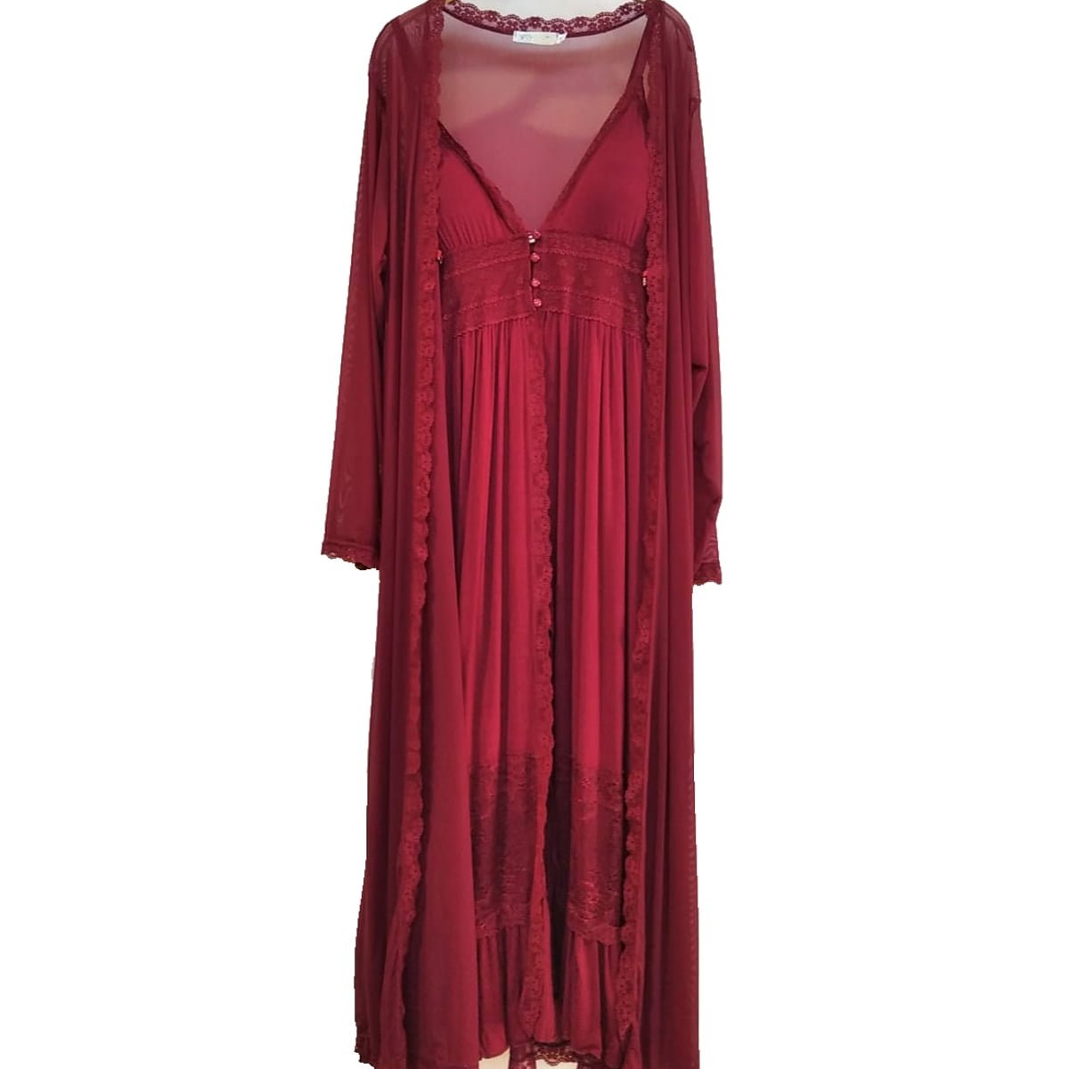 Long fairy skirt French court dress Sleepwear image 1