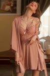 Women's Silk Satin Nightgown Set without Robe image 0