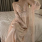 Long fairy skirt French court dress Sleepwear image 5