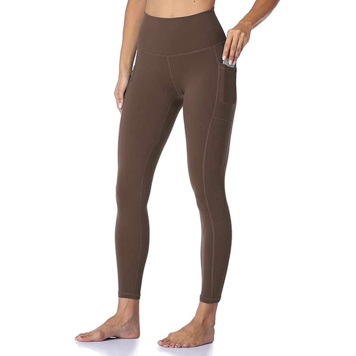 Women's High Waisted Tummy Control Workout Leggings image 3