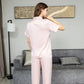 Luxury Redefined: Indulge in with Our High-End Satin Silk Pajama Set image 4