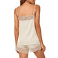 Satin Lace Trim Pajama Sets image 4